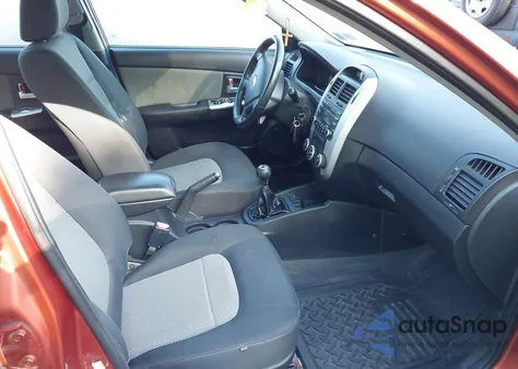 2009 Kia Spectra Sx из США, поврежденный, VIN KNAFE241295024470